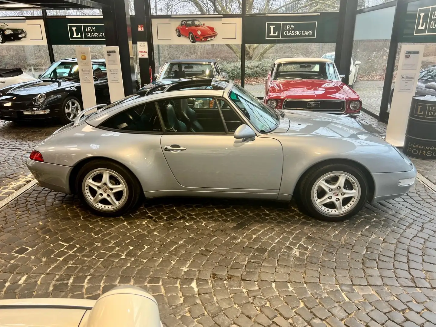 Porsche 993 911 Carrera 2 Targa sehr gute Historie Plateado - 2