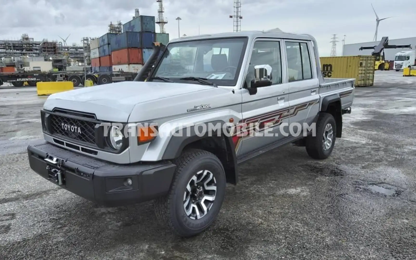 Toyota Land Cruiser GDJ 79 DOUBLE CABIN - EXPORT OUT EU TROPICAL VERSI Zilver - 1