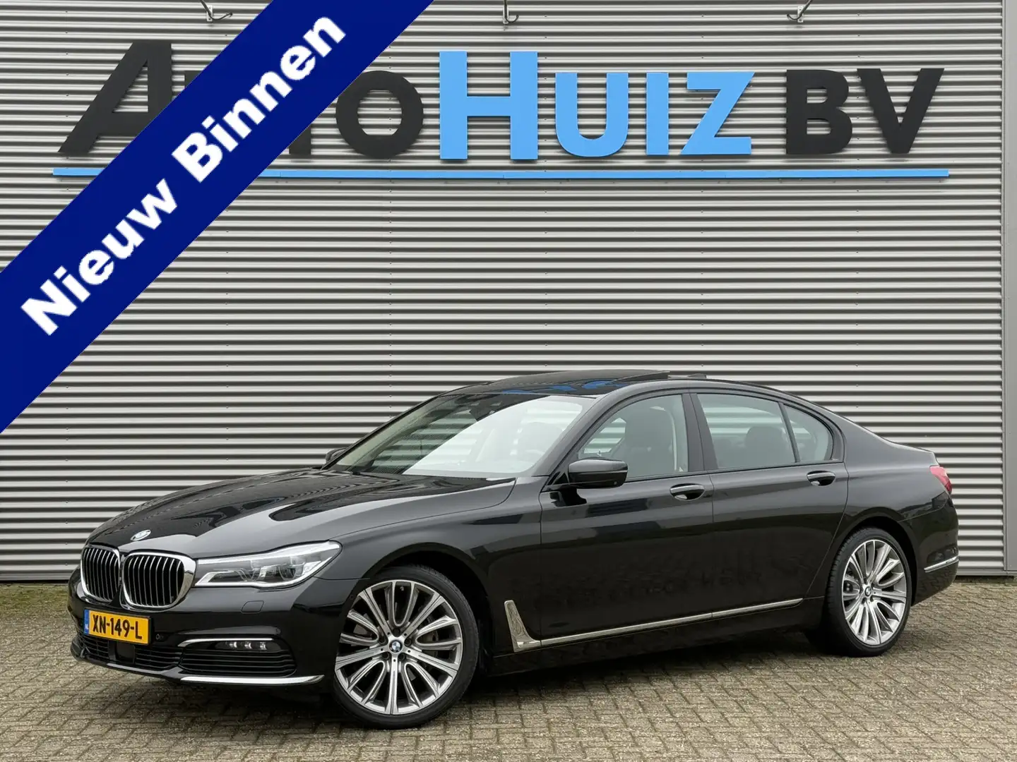 BMW 740 7-serie 740i High Executive Laser ACC Apple Carpla Schwarz - 1