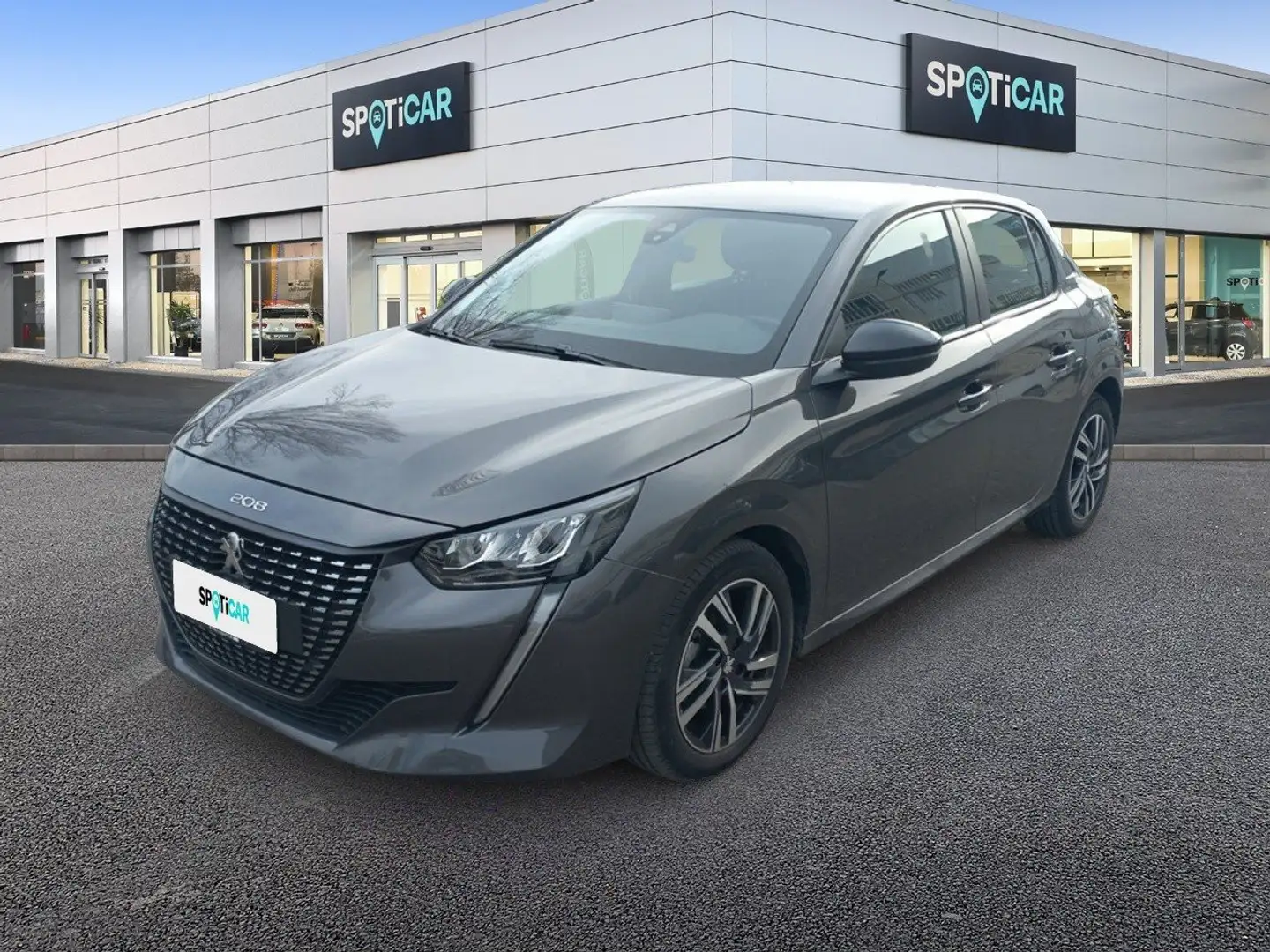 Peugeot 208 Allure Pack PureTech 75 S/S Grigio - 1