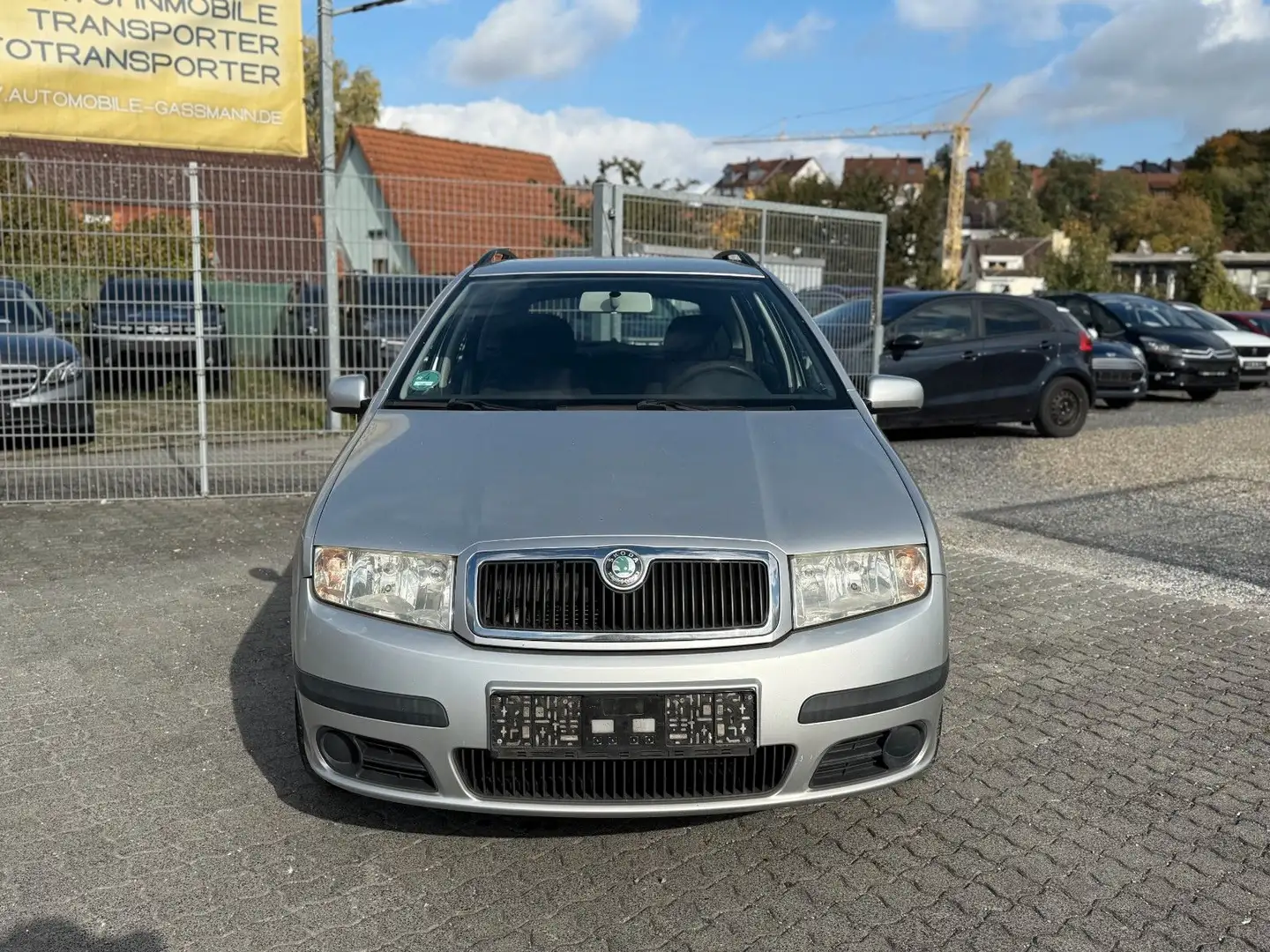 Skoda Fabia Combi 1.4i Extra Klima AHK Tüv 10.2027 Silber - 2