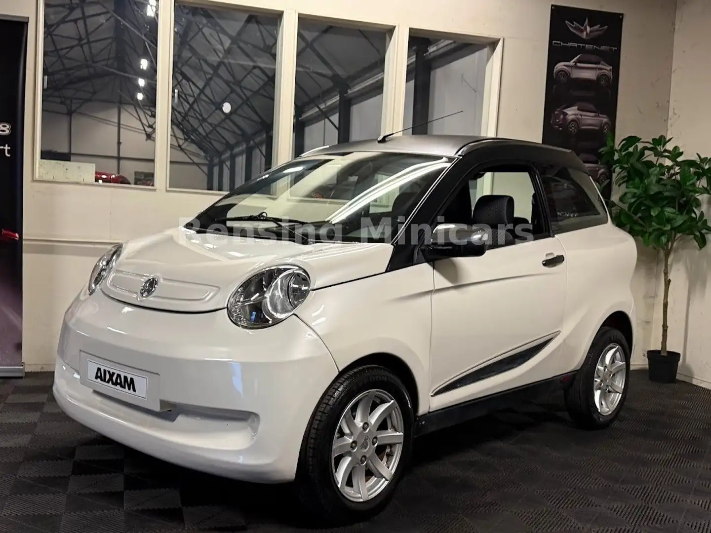 Aixam Crossline XXL 8 PS Mopedauto Microcar 45 KM Blanco - 2