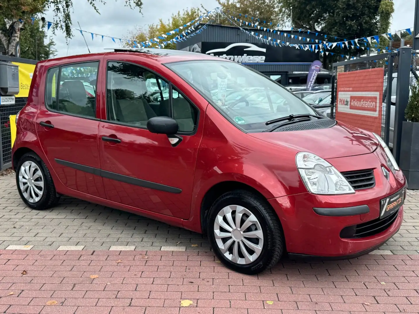 Renault Modus Avantage 1.2 Panorama*Klima*Allwetter*LPG* Rot - 1