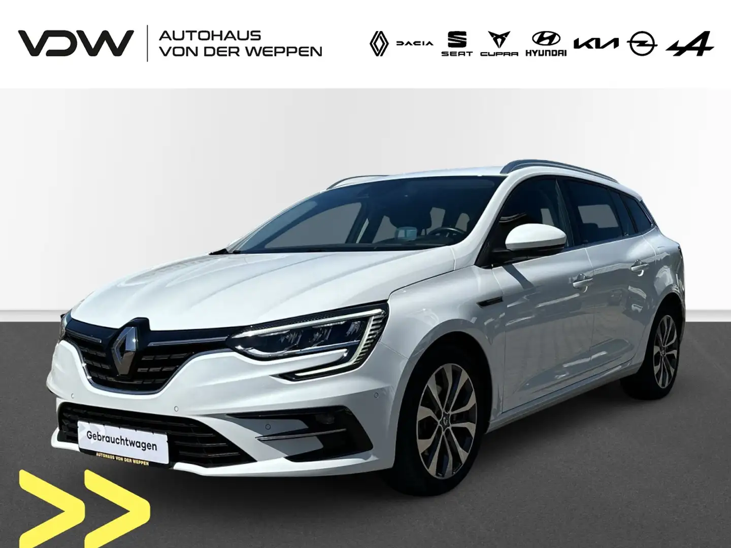 Renault Megane IV Grandtour Intens Plug-In Hybrid 160 Klima Navi Bianco - 1