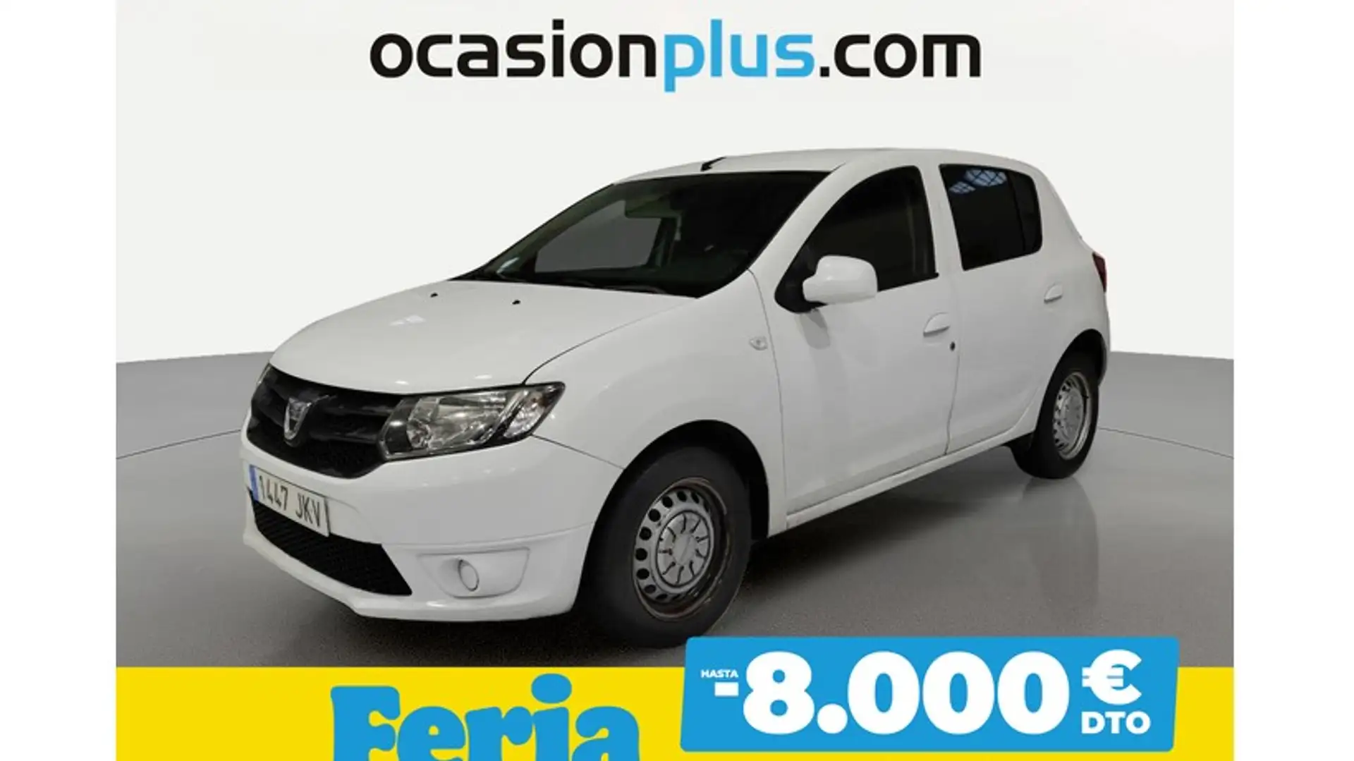 Dacia Sandero 1.2 Base 75 Blanc - 1