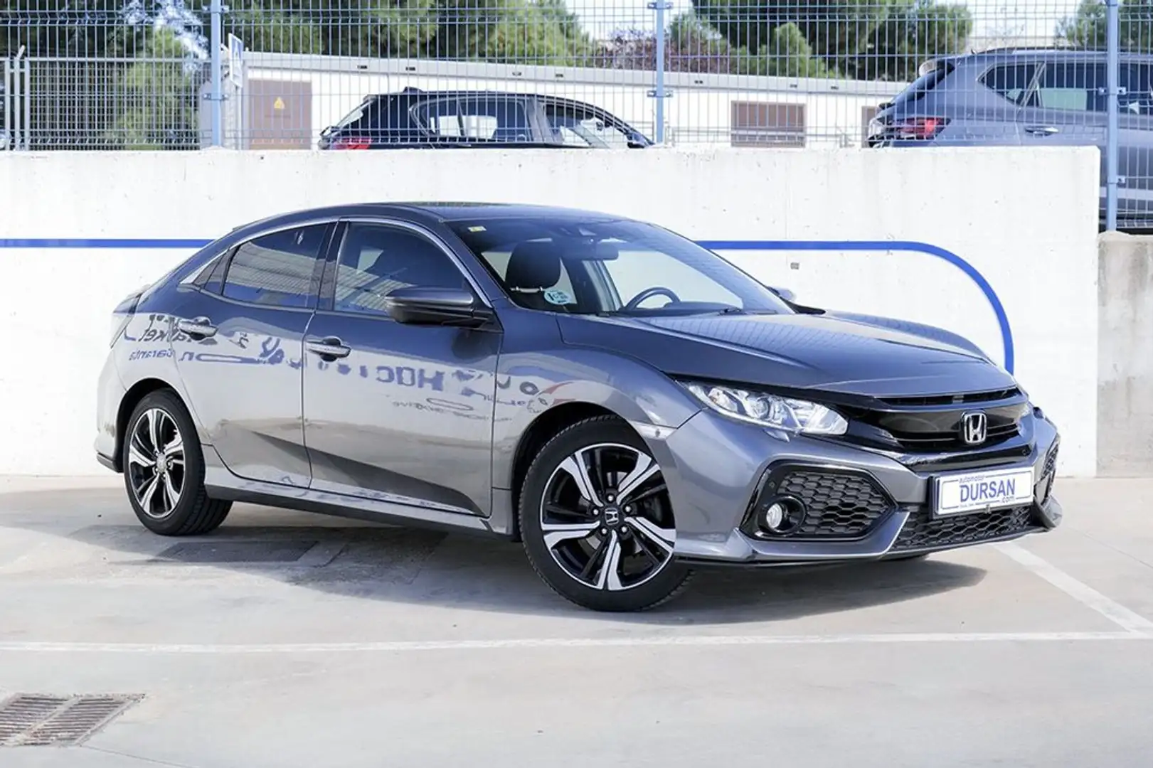 Honda Civic 1.0 IVTEC TURBO ELEGANCE NAV Grau - 2