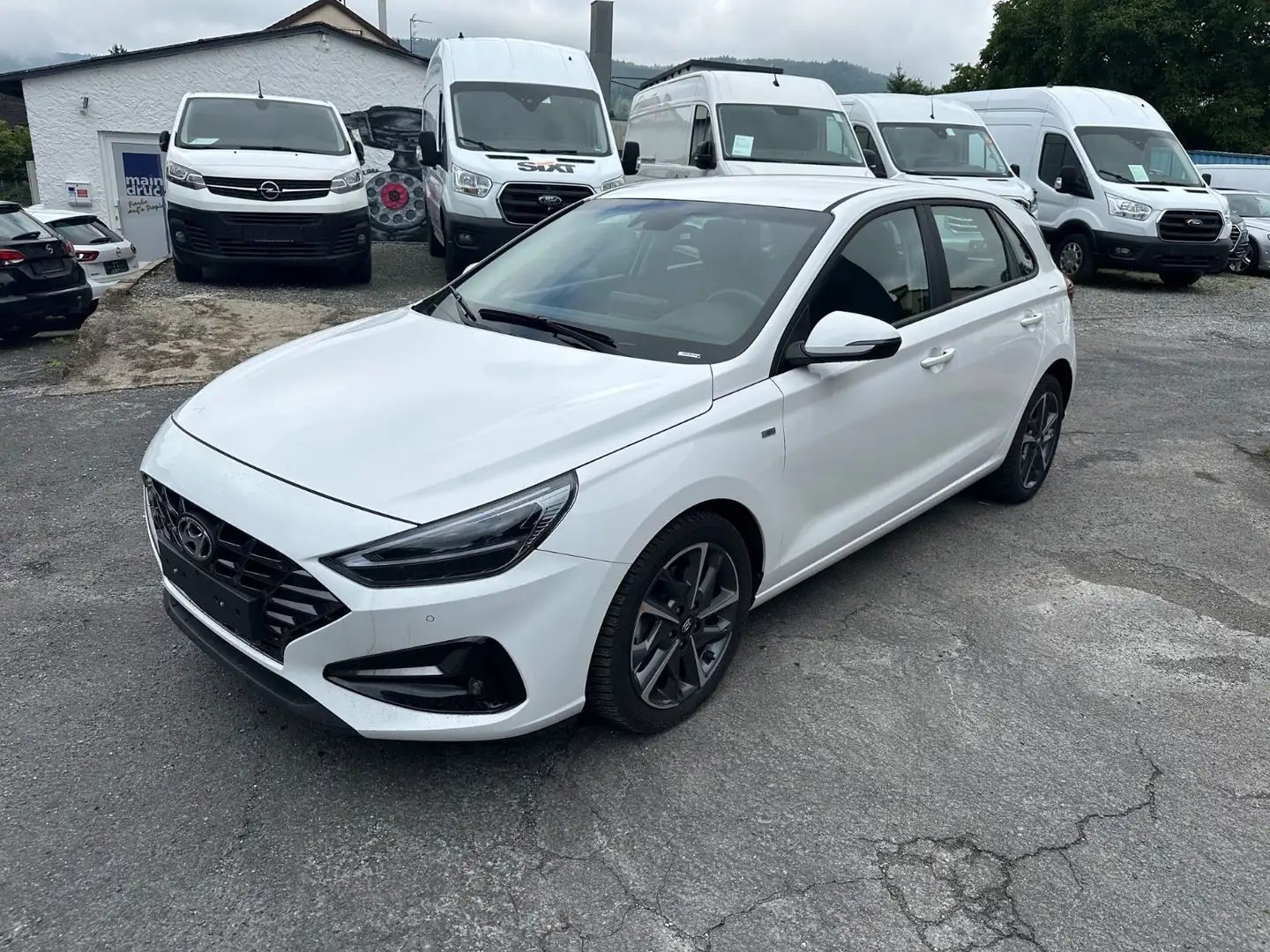 Hyundai i30 Trend Mild-Hybrid,Navi+LED+Automatik+Kamera Blanco - 2
