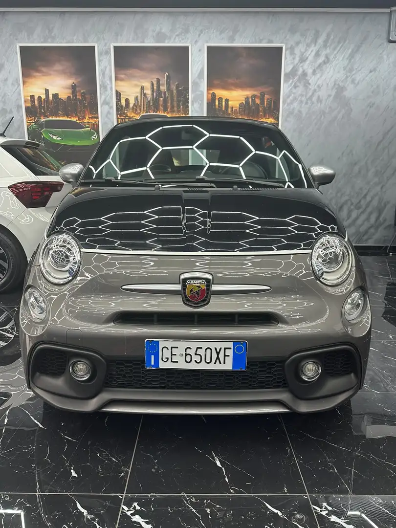 Abarth 595C 595C 2016 1.4 t-jet Turismo 165cv auto my19 PREZZO REALE SENZA OBBLIGO FINANZIAMENTO IMPIANTO BEATS Grau - 1