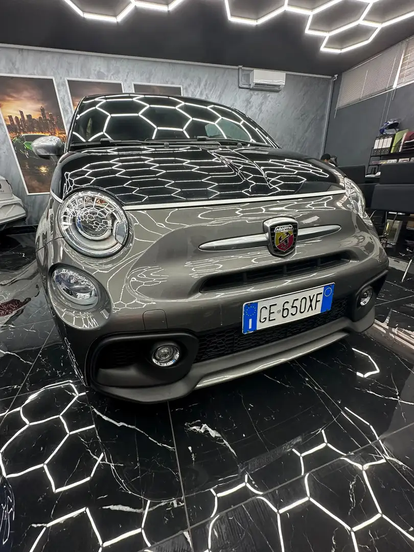 Abarth 595C 595C 2016 1.4 t-jet Turismo 165cv auto my19 PREZZO REALE SENZA OBBLIGO FINANZIAMENTO IMPIANTO BEATS Grau - 2