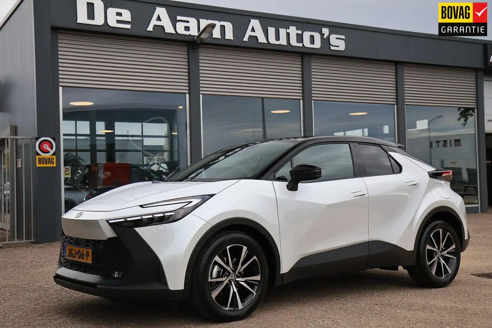 Toyota C-HR 1.8 Hybrid 140 Two Tone Full Led Groot navi Elektr Blanc - 1