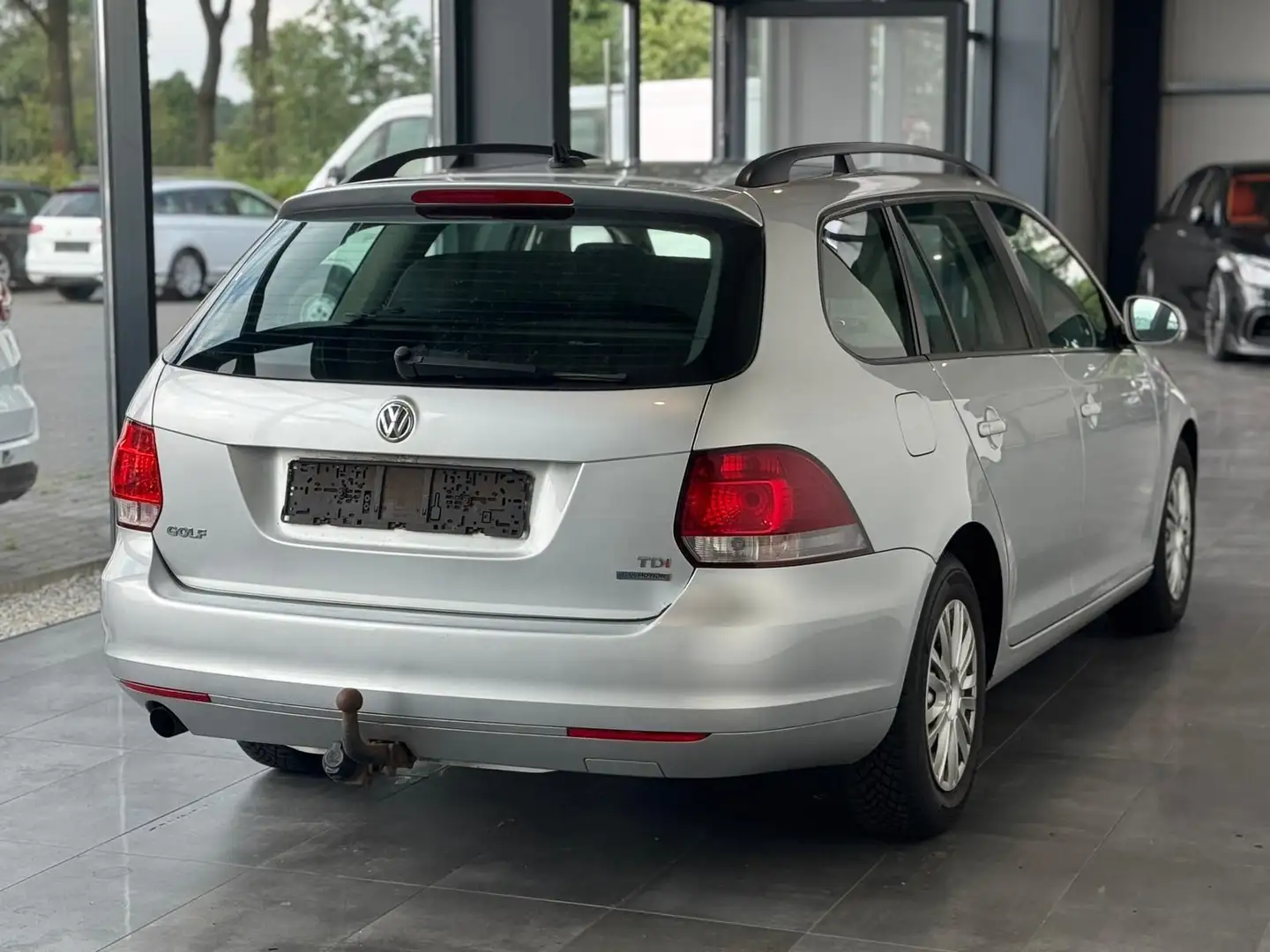 Volkswagen Golf VI Variant  1.6 TDI BlueMotion Klima Silber - 2