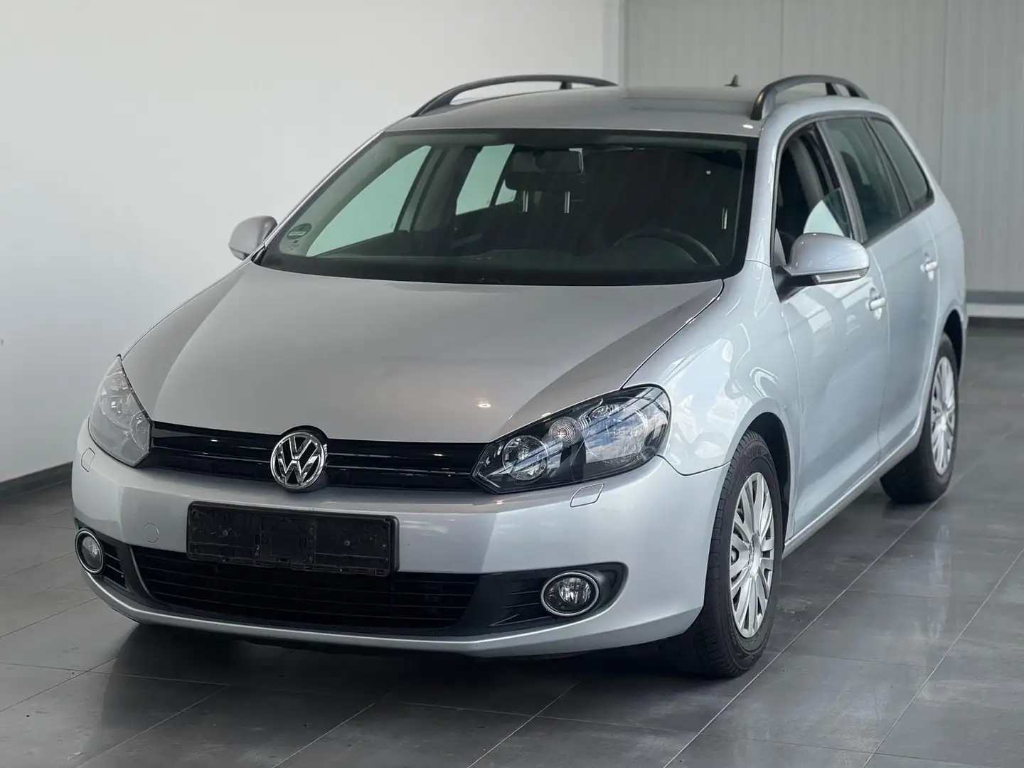 Volkswagen Golf VI Variant  1.6 TDI BlueMotion Klima Silber - 1