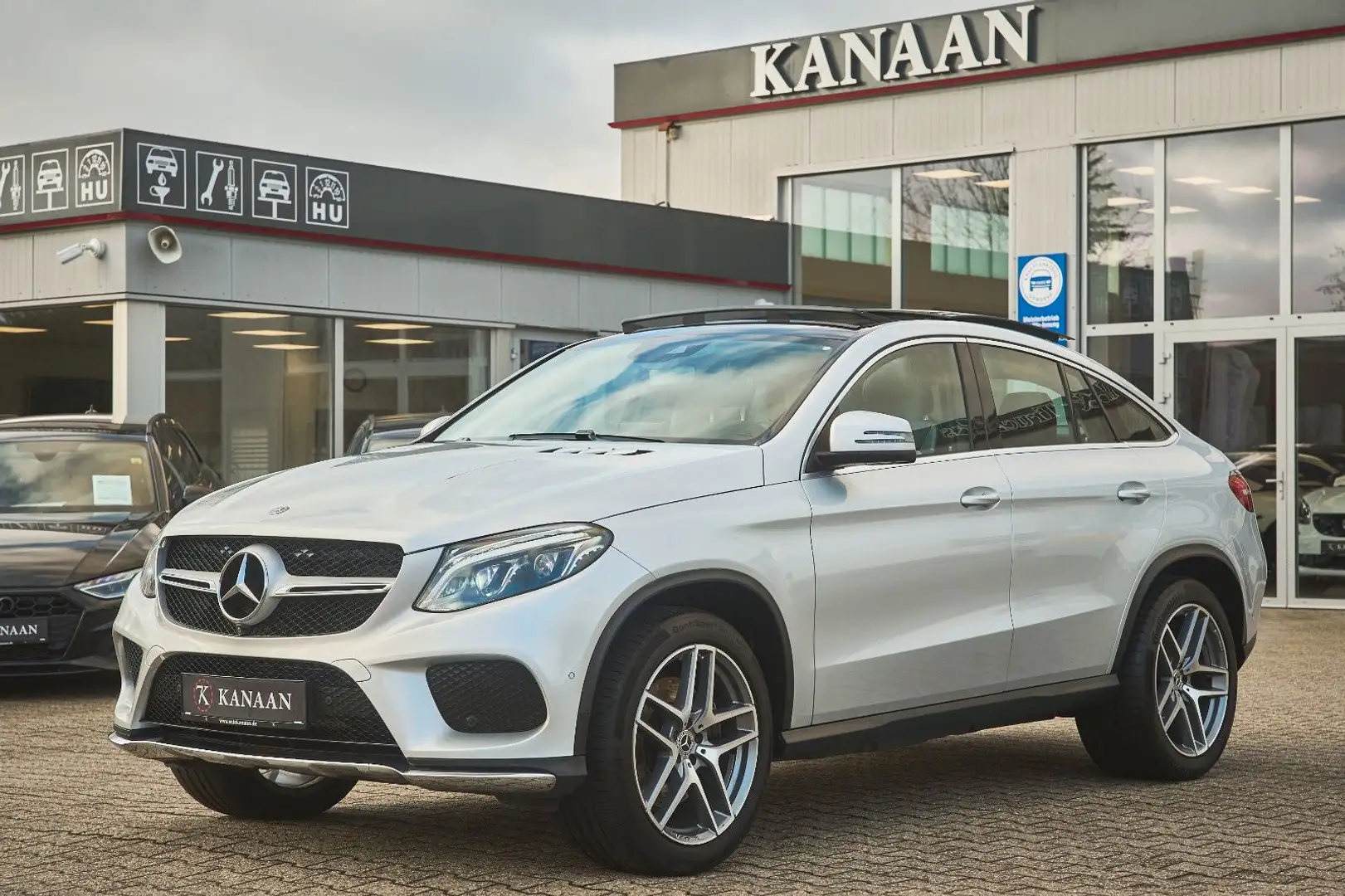 Mercedes-Benz GLE 43 AMG GLE 400 Coupe 4Matic AMG *9G|PANO|360°|LEDER* Silber - 1