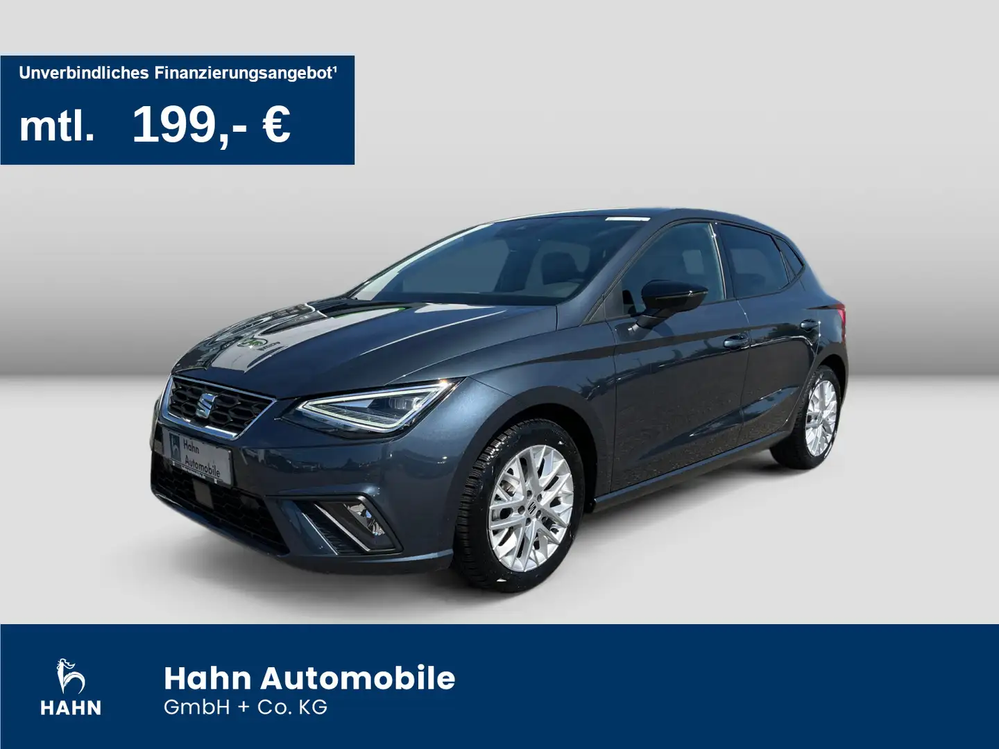 SEAT Ibiza 1.0 TSI DSG FR ACC PDC LED CAM Navi Sitzhz Grau - 1