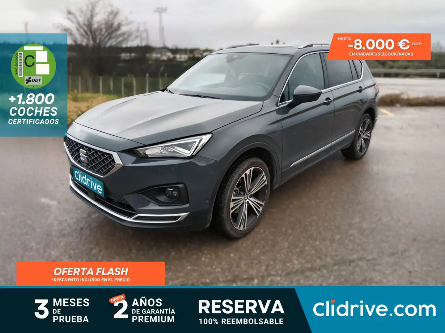 SEAT Tarraco 2.0TDI S&S Xcellence 150 Gris - 1