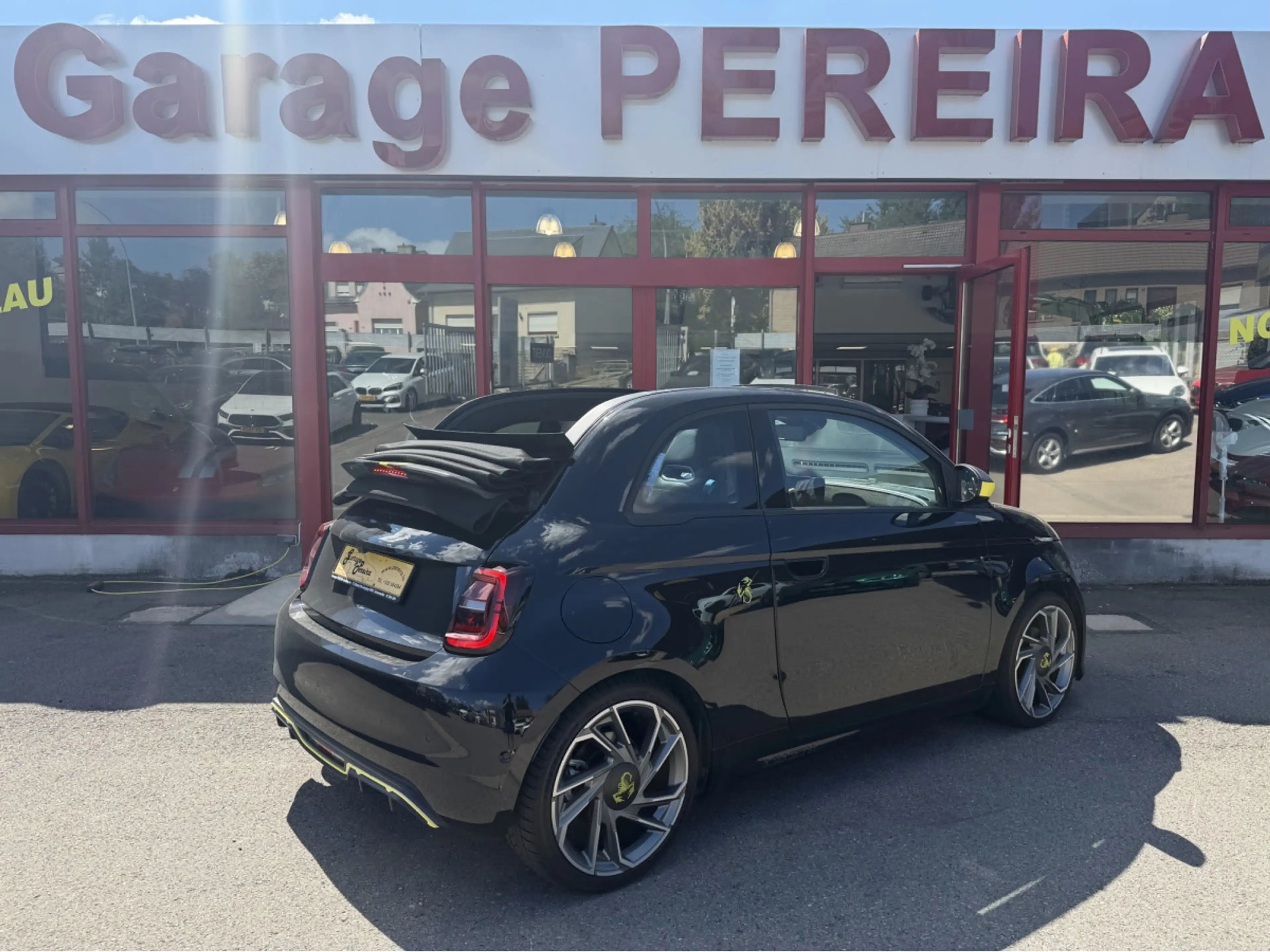 Abarth 500 CABRIO TURISMO LED CUIR NAVI 1 HAND — photo 3