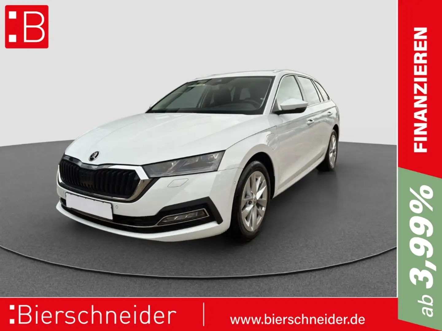 Skoda Octavia Combi 1.4 eHybrid DSG Style iV KAMERA UP LED NAVI Weiß - 1