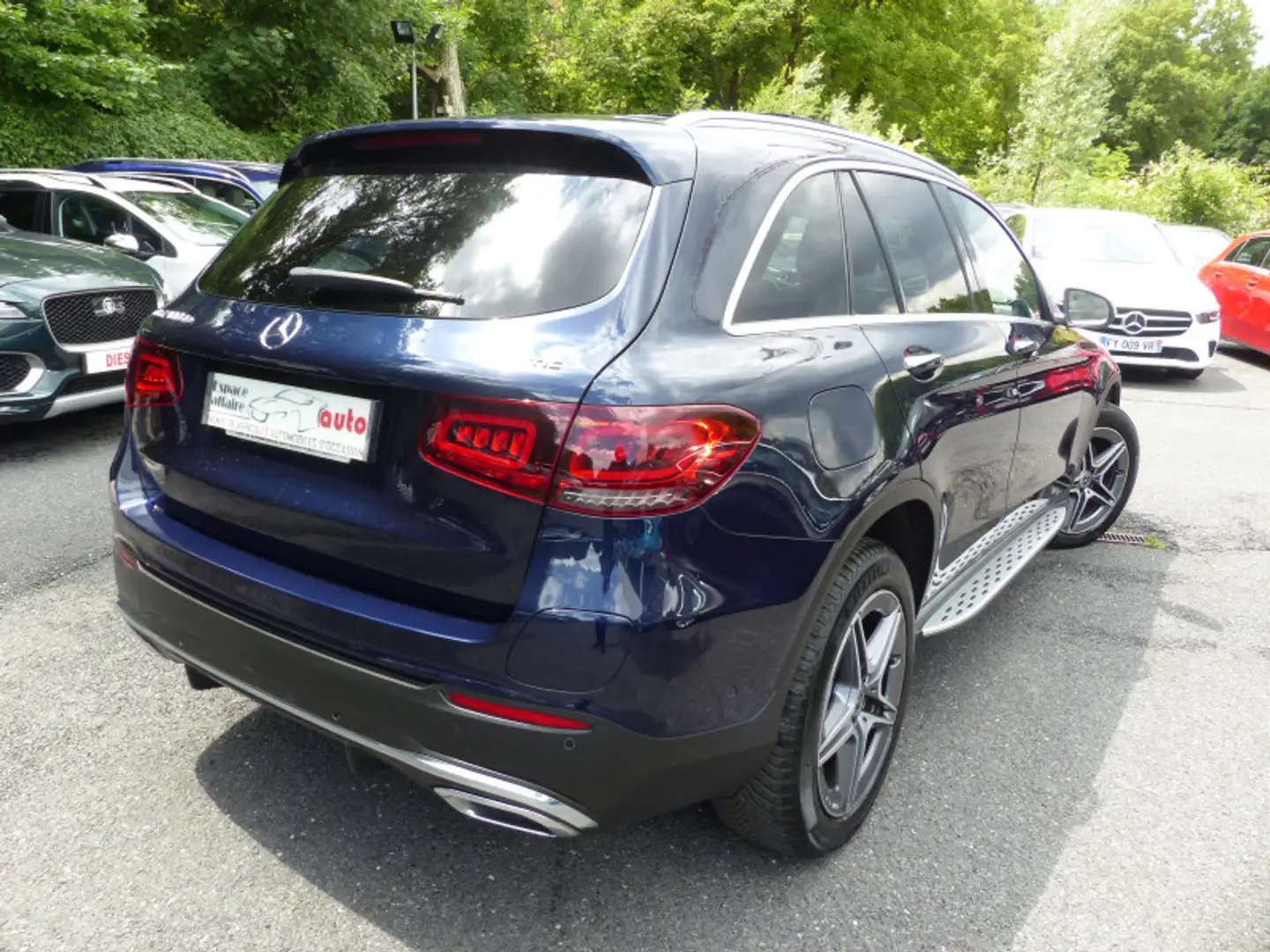 Mercedes-Benz GLC 300 300 DE 194+122CH AMG LINE 4MATIC 9G-TRONIC Bleu - 2