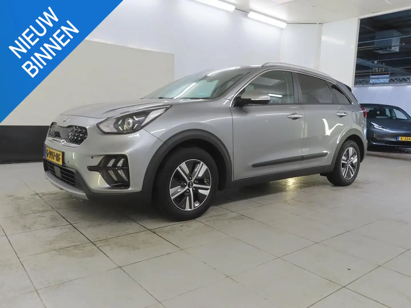 Kia Niro 1.6 GDI HYBRID DYNAMICLINE I FACELIFT MODEL I ADAP Grijs - 1