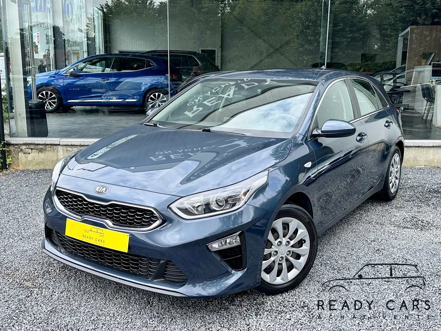 Kia Ceed / cee'd *1.4*CARNET FULL KIA*1ER PROP*CAMERA*NAVI*CARPLAY* Bleu - 1