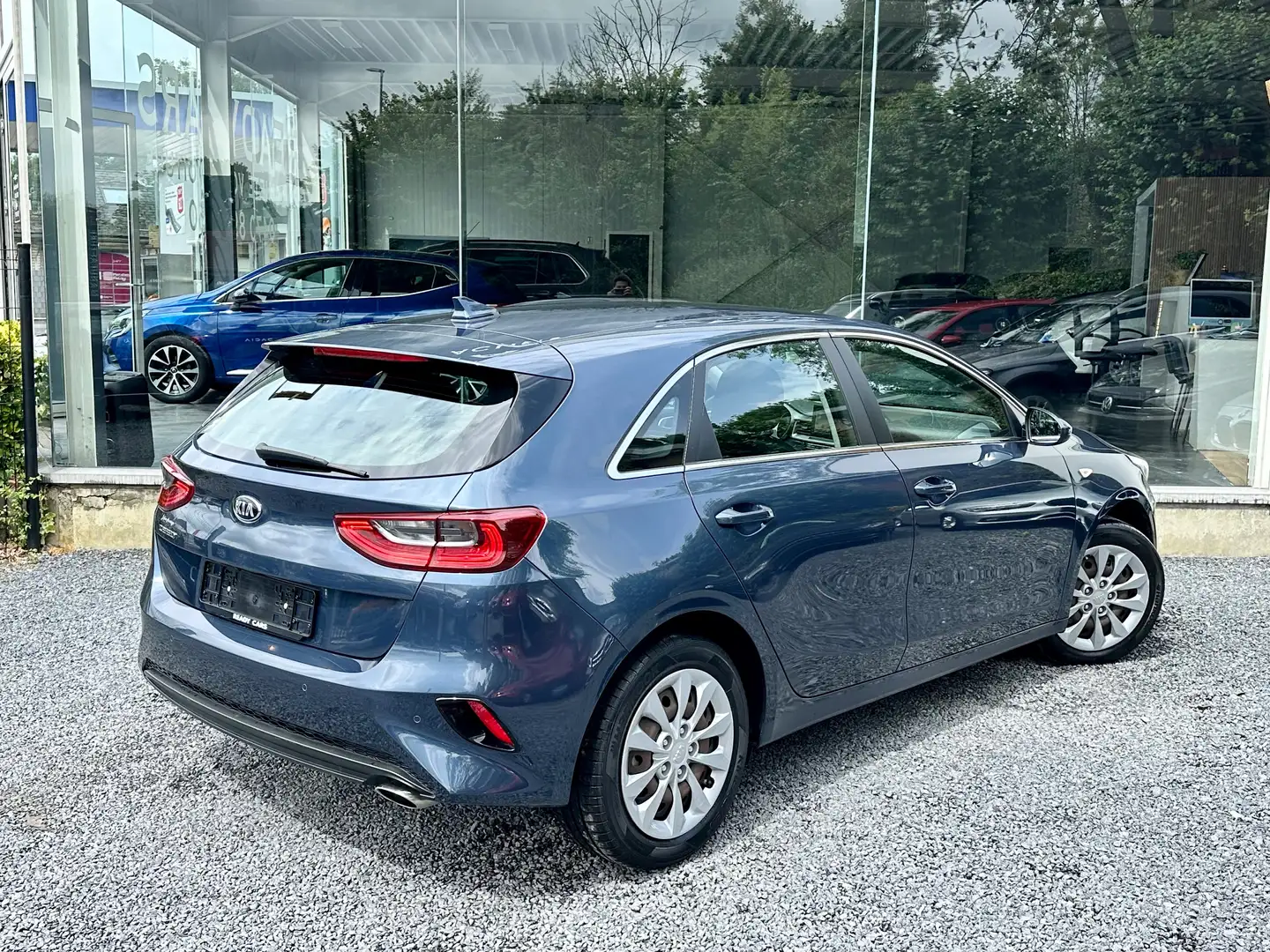 Kia Ceed / cee'd *1.4*CARNET FULL KIA*1ER PROP*CAMERA*NAVI*CARPLAY* Bleu - 2