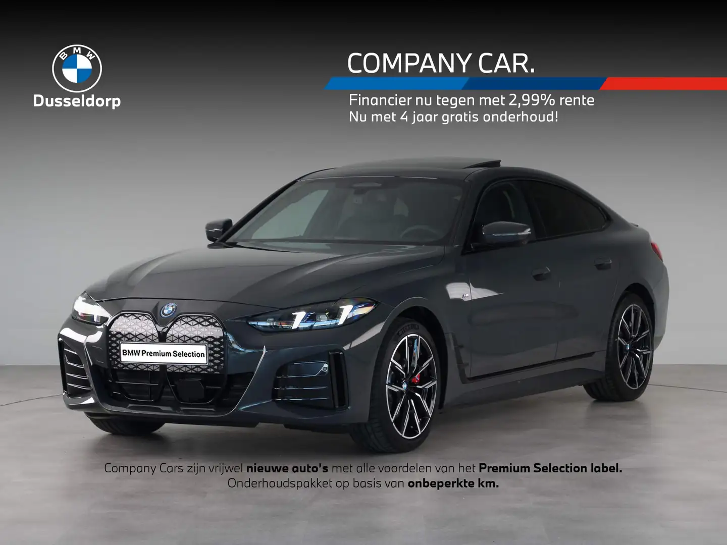 BMW i4 eDrive35 M Sport Edition 70 kWh Grijs - 1