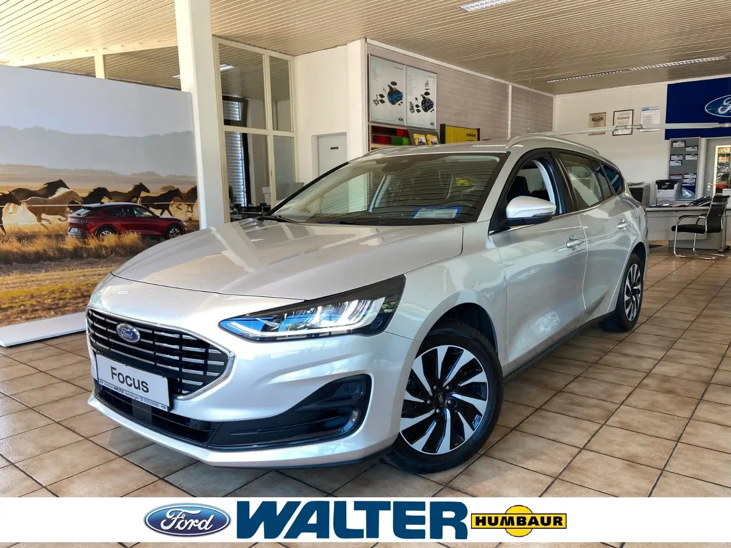 Ford Focus Turnier Titanium Facelift Sync4 Silber - 1