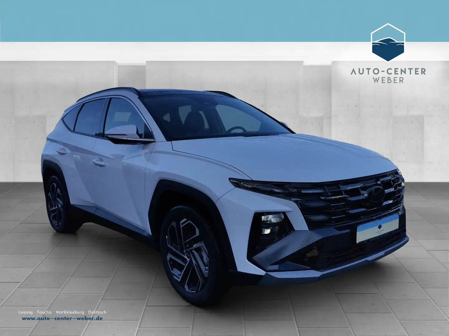 Hyundai TUCSON FL 1.6 T-GDI Plug-in-Hybrid Prime AT 4WD Panodach Weiß - 1