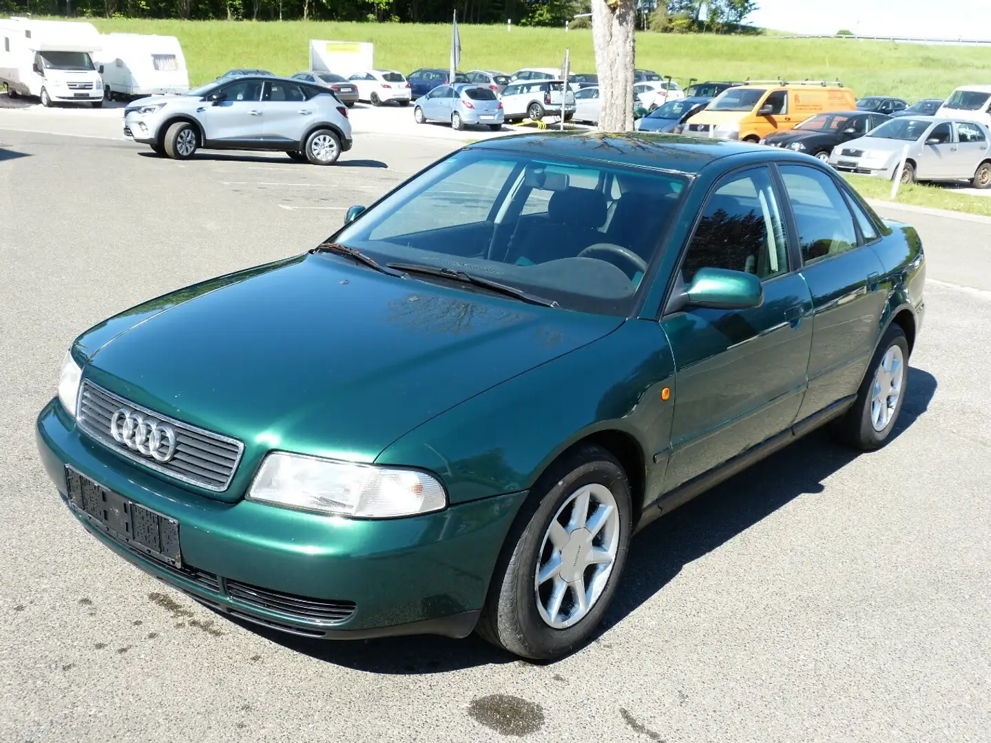 Audi A4 1.6 [KLIMAAUTOMATIK/ALU] Grün - 1