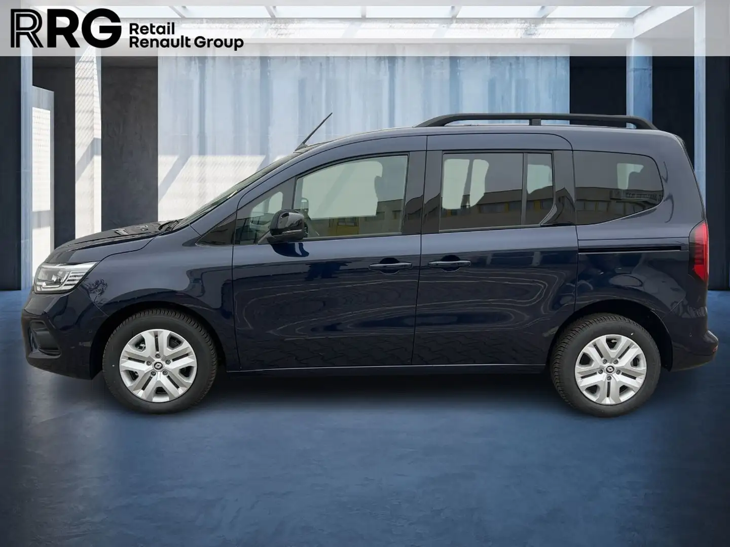 Renault Kangoo E-TECH 100% el. Paket Techno EV45 AC22 ABS Albastru - 2