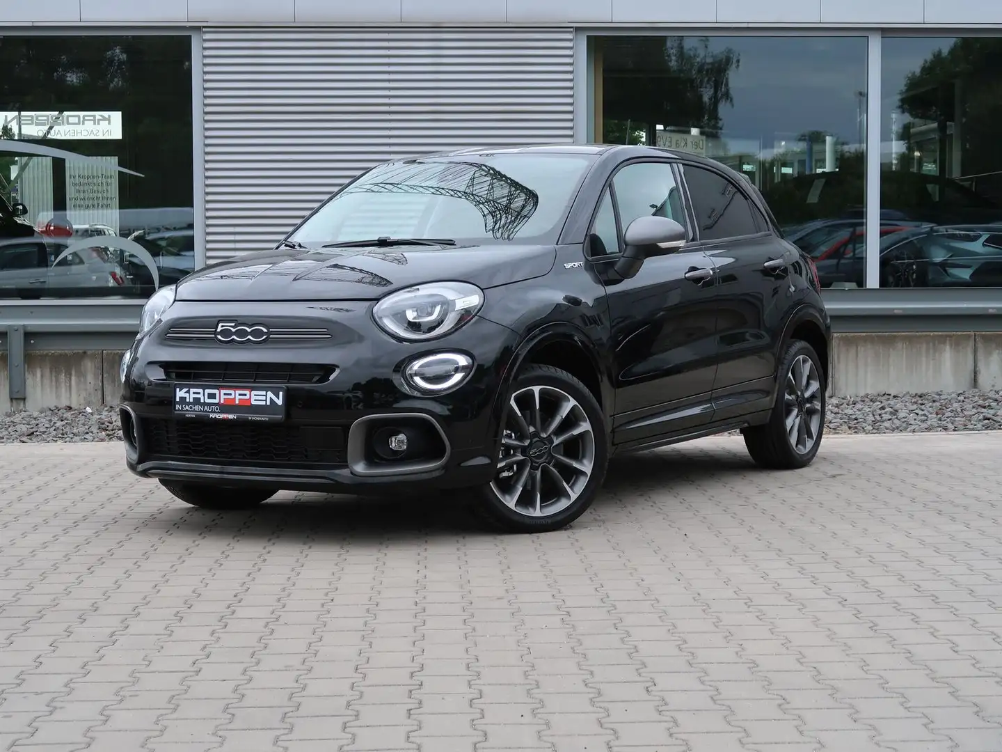 Fiat 500X SPORT MY23 HYBRID 1.5 GSE DCT Navi SHZ PDC Negro - 2