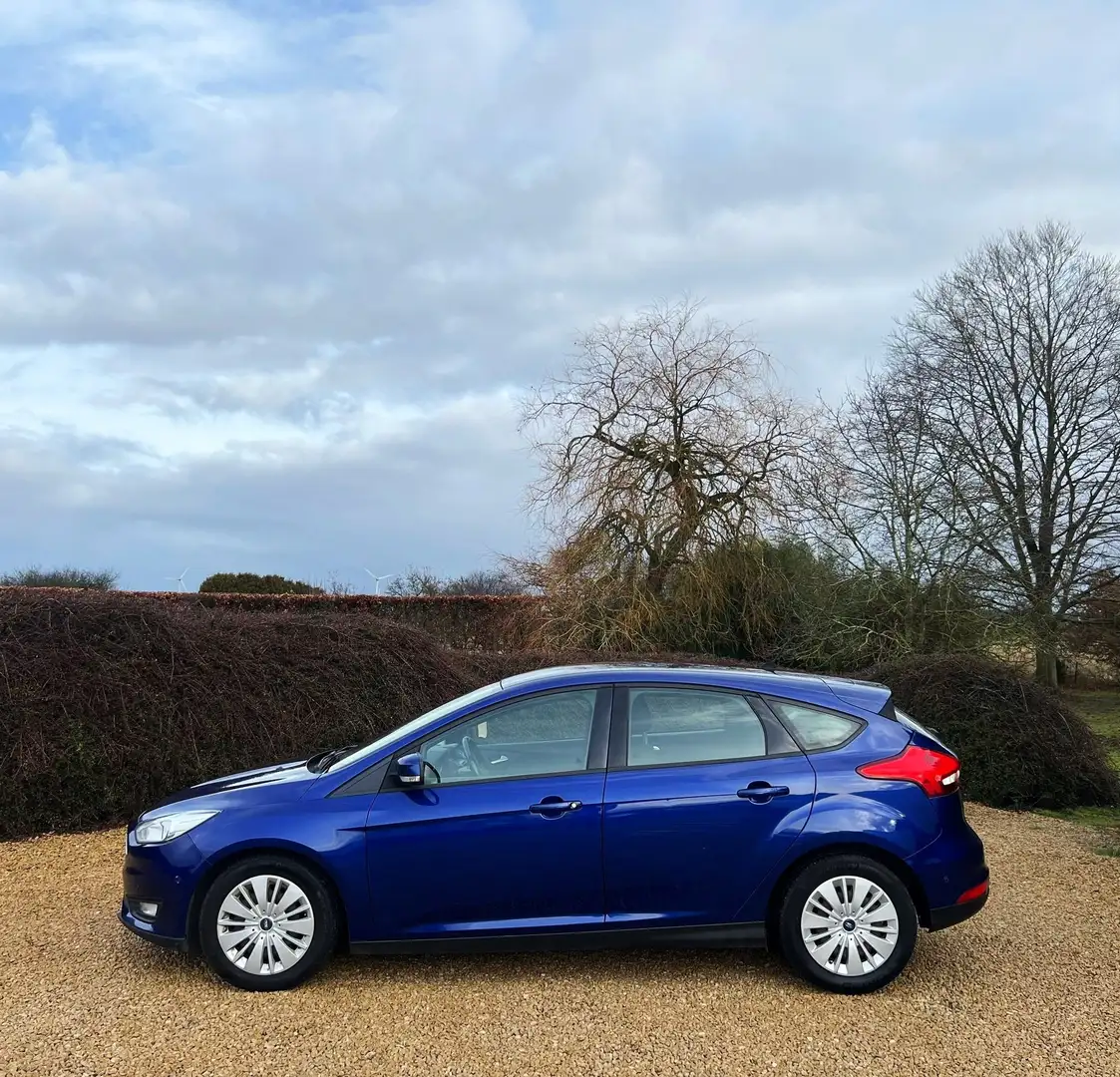 Ford Focus 1.5 TDCi Business Edition 95 CV CLIM 5 PORTES Blau - 2