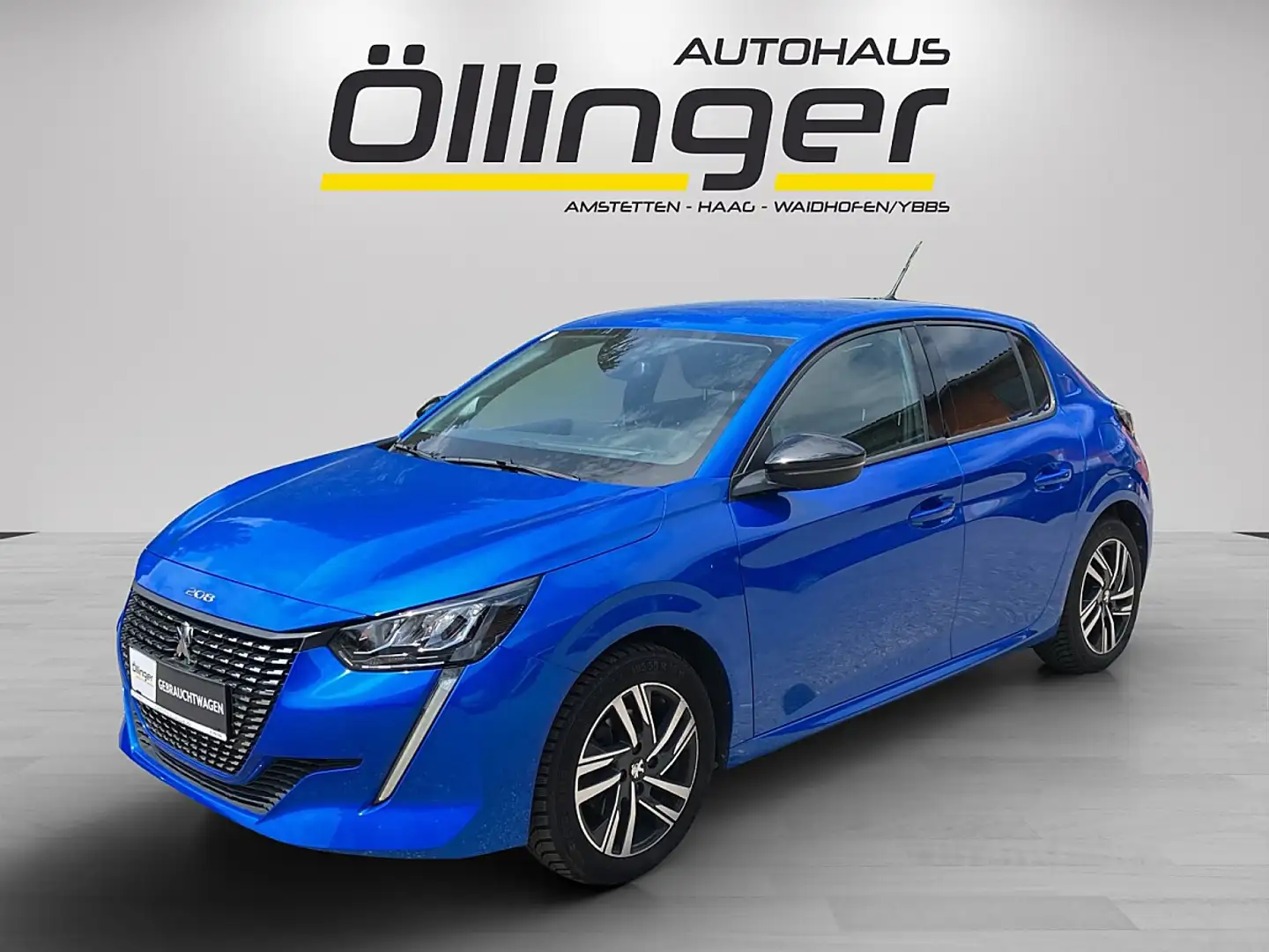 Peugeot 208 Allure PureTech 100 S&S EAT8 Aut. Blau - 1