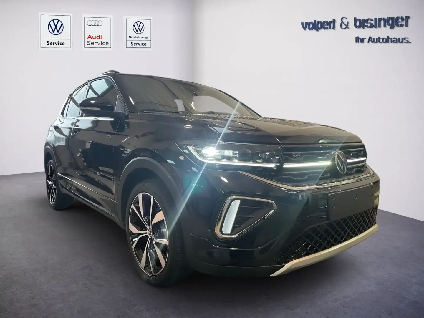 Volkswagen T-Cross R-Line 1,0 l TSI 85 kW DSG Zwart - 2