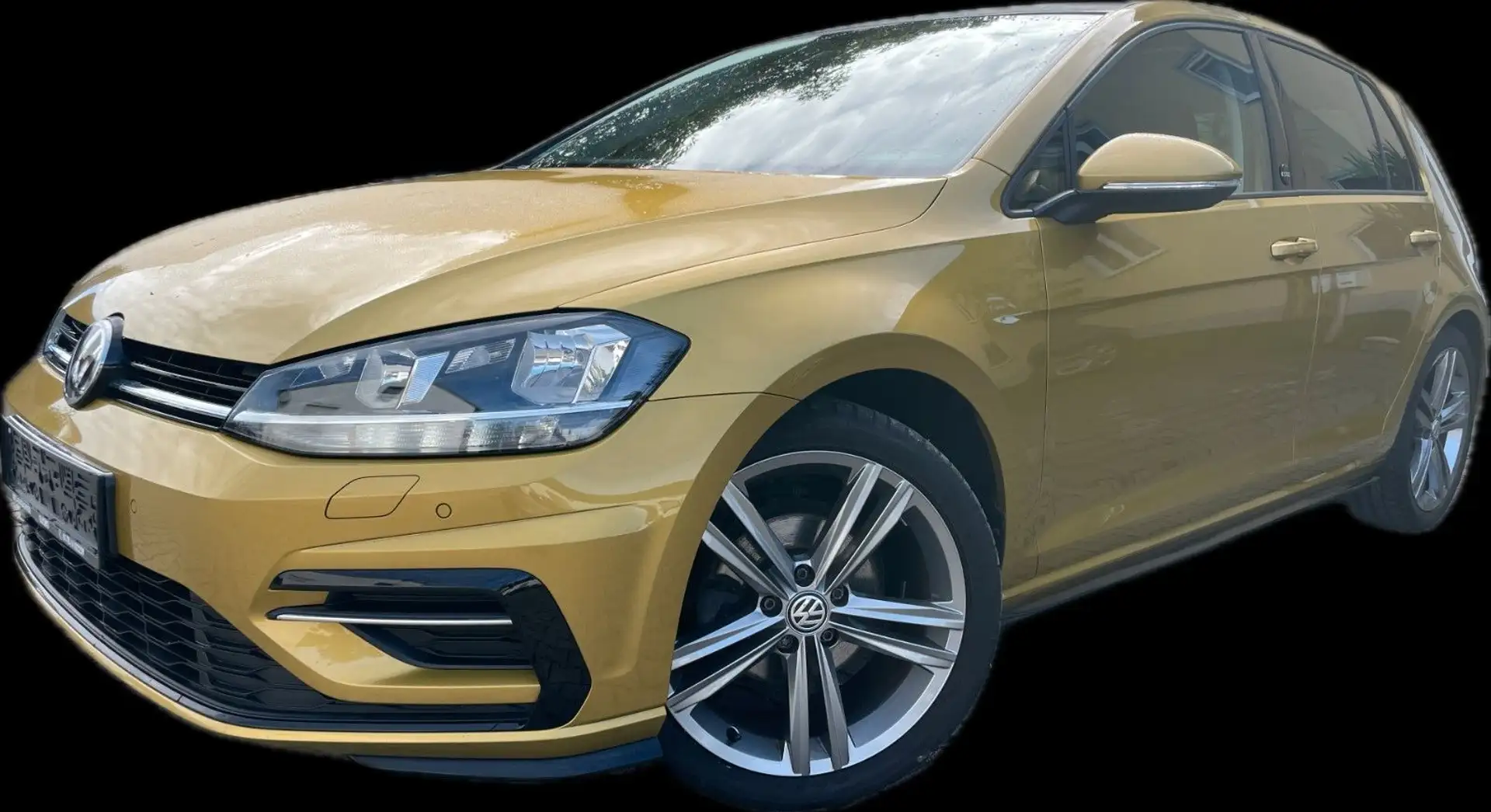Volkswagen Golf VII 1.0 Lim. Sound R-Line*2.HAND* Gelb - 1