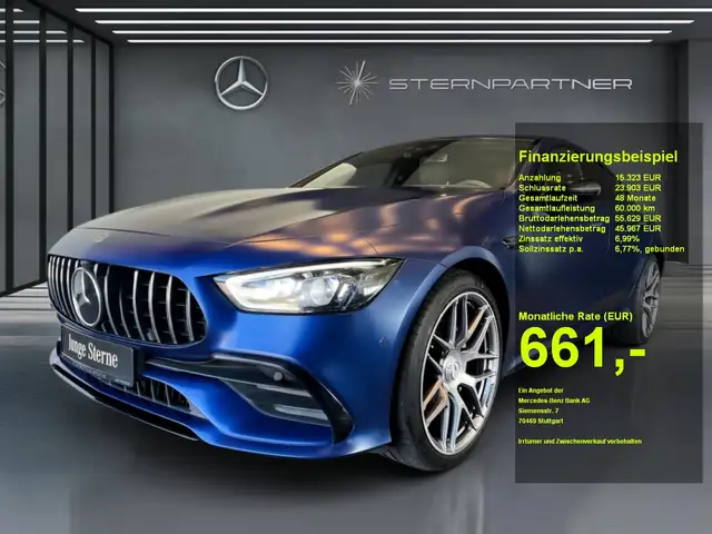 Mercedes-Benz AMG GT 43 AMG+MBUX+Memory+Night+Ambiente+Designo