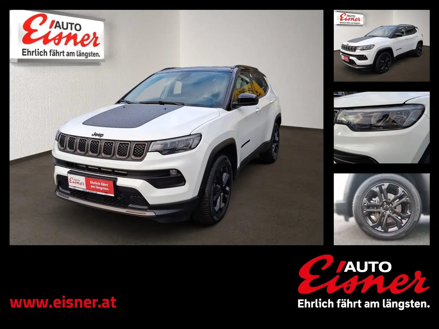 Jeep Compass 1.3 PHEV UPLAND AT Schwarz - 1