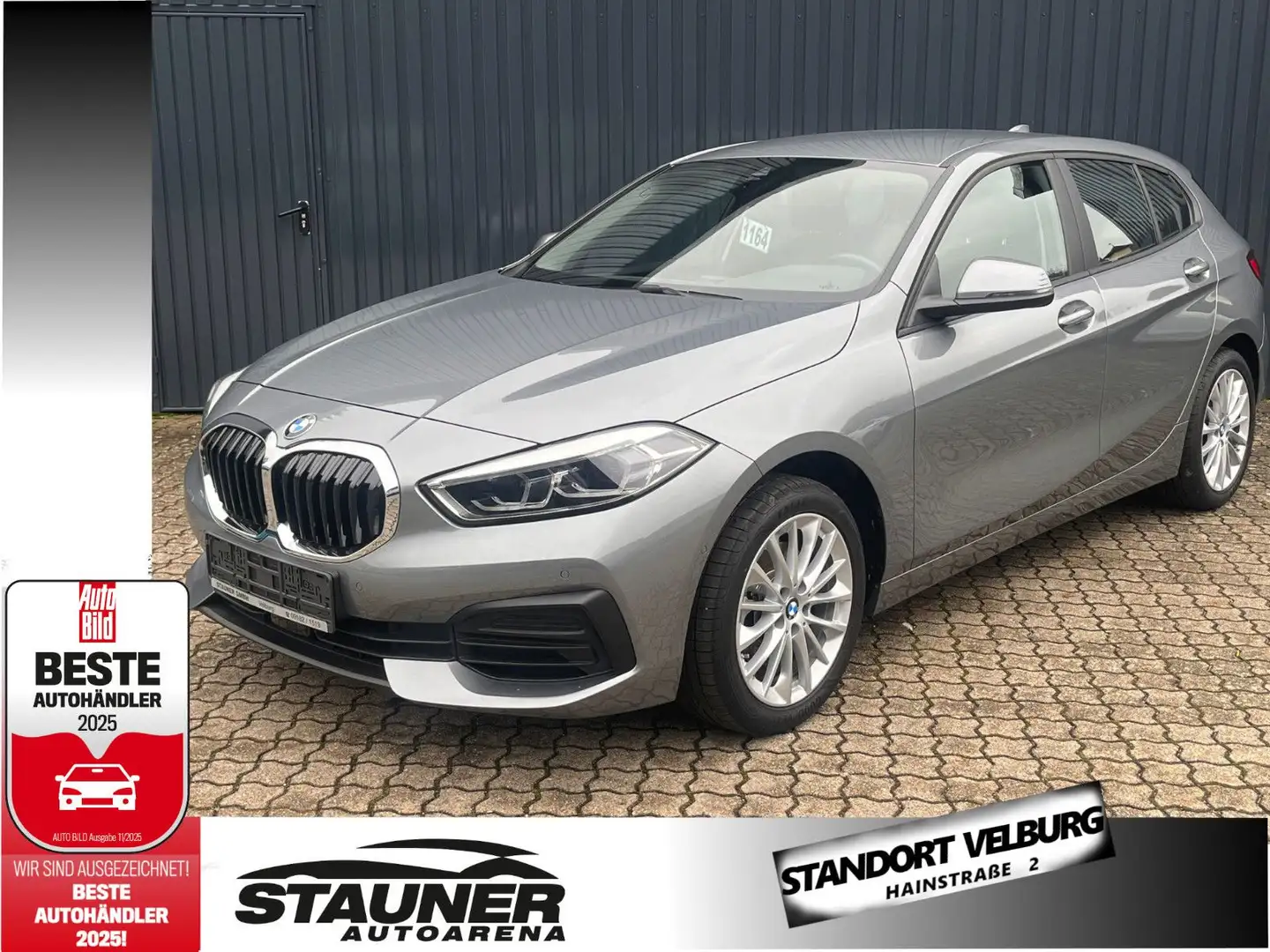 BMW 118 i 5-Türer/ Kamera/LED/Sitzh/Navi/17"LM-Räder Grau - 1