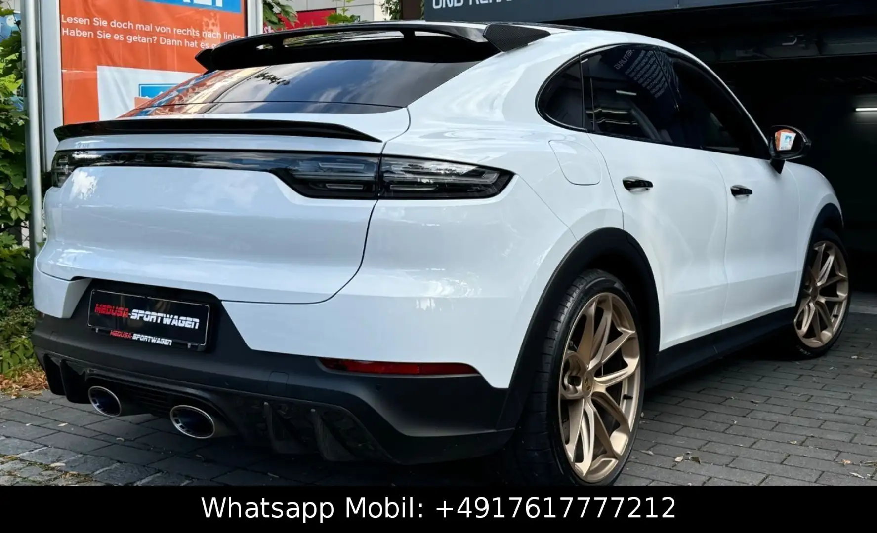 Porsche Cayenne CAYENNE COUPÉ TURBO GT CARBONPACK ALCANTARA FULL Weiß - 2