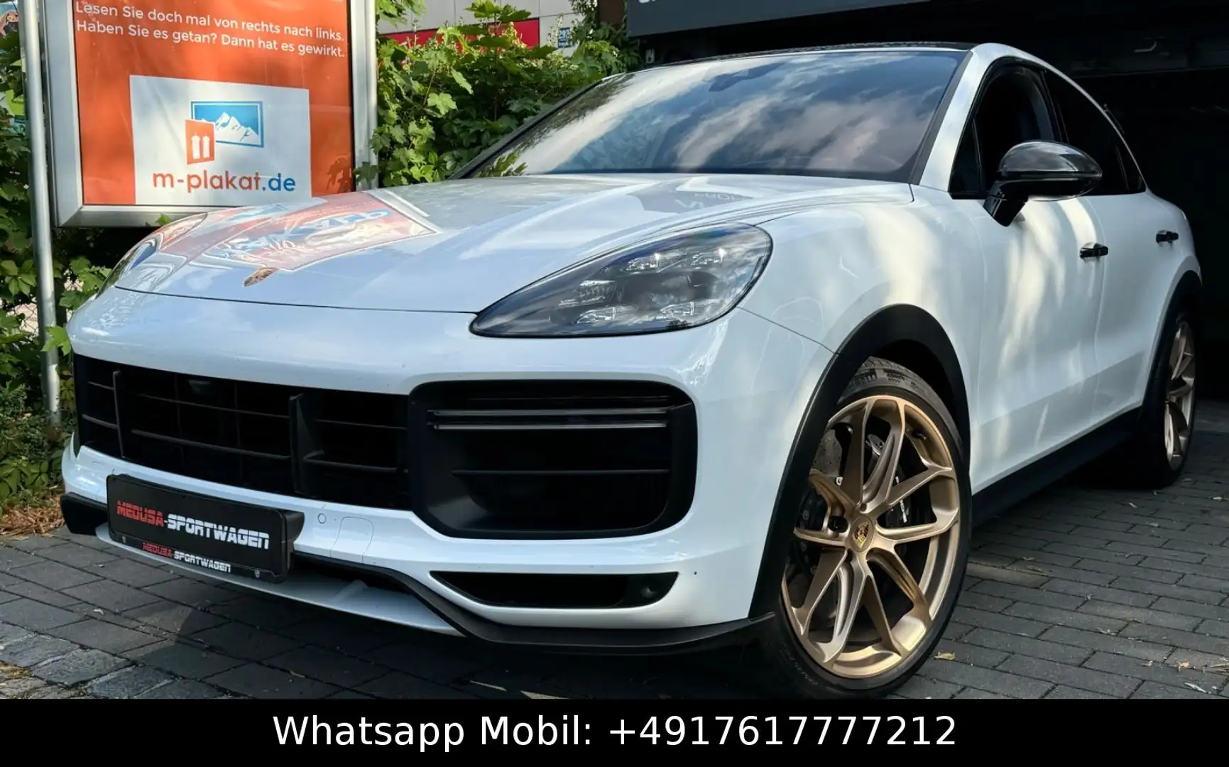 Porsche Cayenne CAYENNE COUPÉ TURBO GT CARBONPACK ALCANTARA FULL Weiß - 1