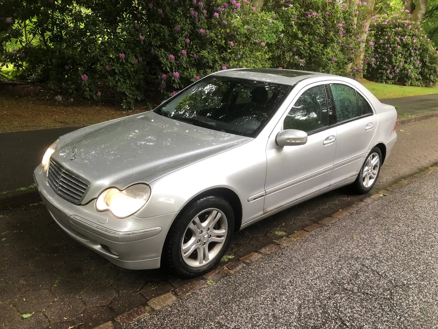 Mercedes-Benz C 240 C 240 Leder Automatic Schiebedach 1-Hand Xenon Grijs - 1