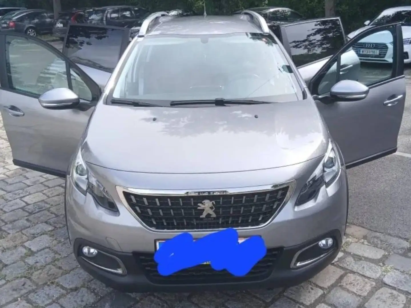 Peugeot 2008 2008 1,5 BlueHDi 100 Signature S. ZAHNRIEMEN NEU TOP ZUSTAND Grau - 2