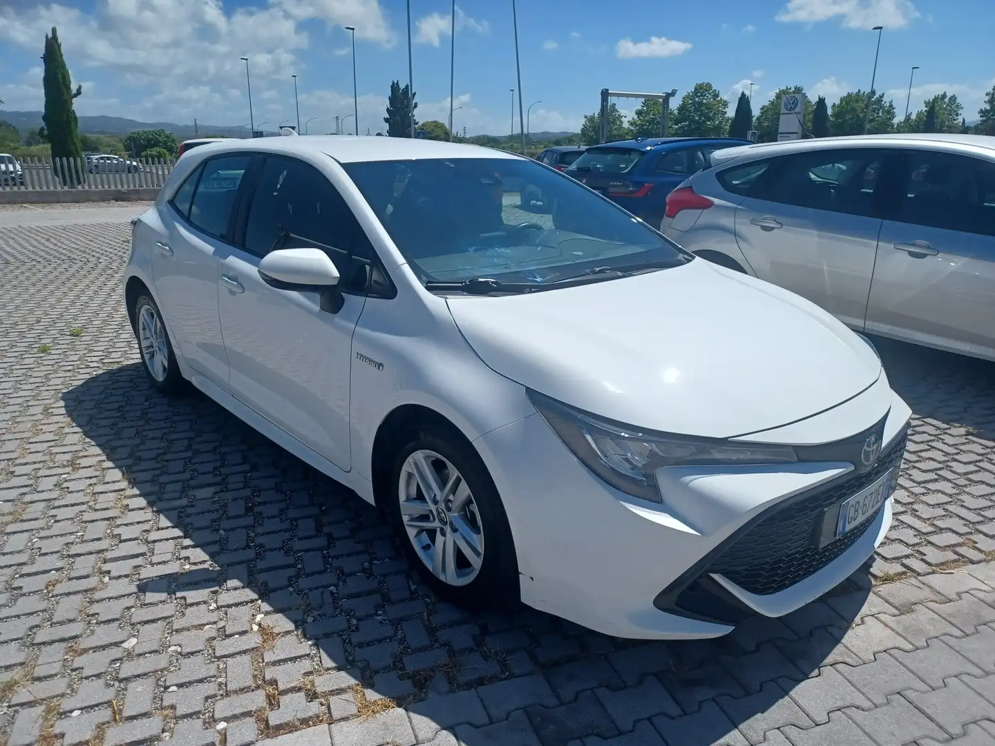 Toyota Corolla Corolla XII 2019 1.8h Style cvt Blanc - 2