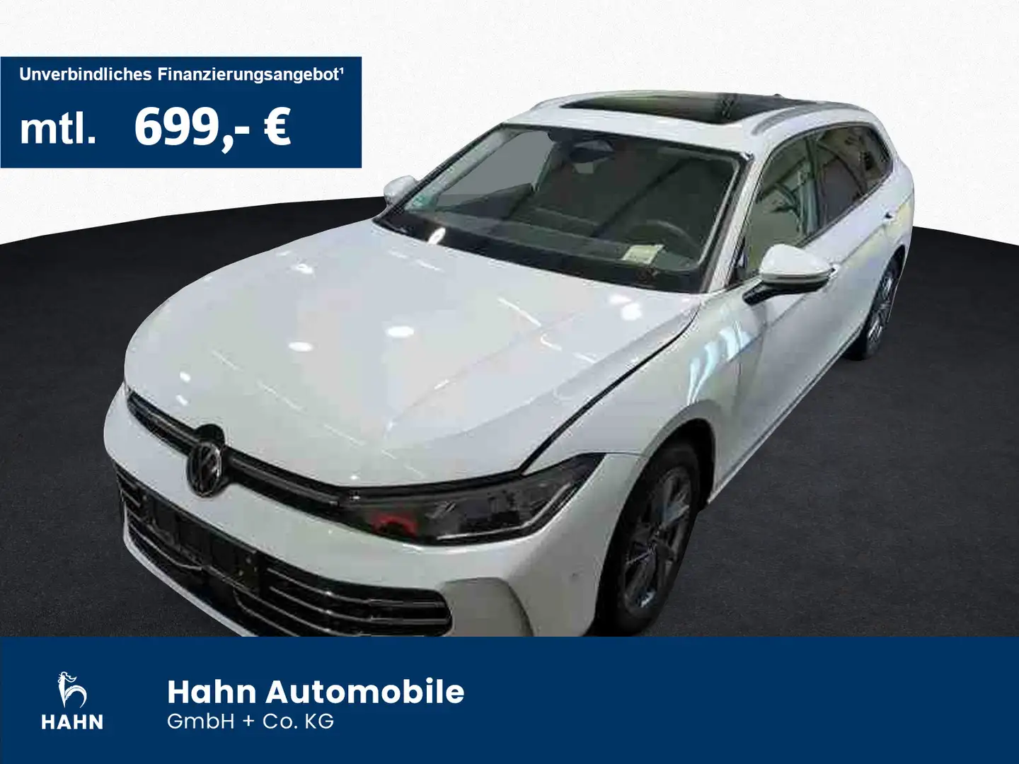Volkswagen Passat Variant 2.0TDI DSG Elegance 360° HuD Pano Weiß - 1