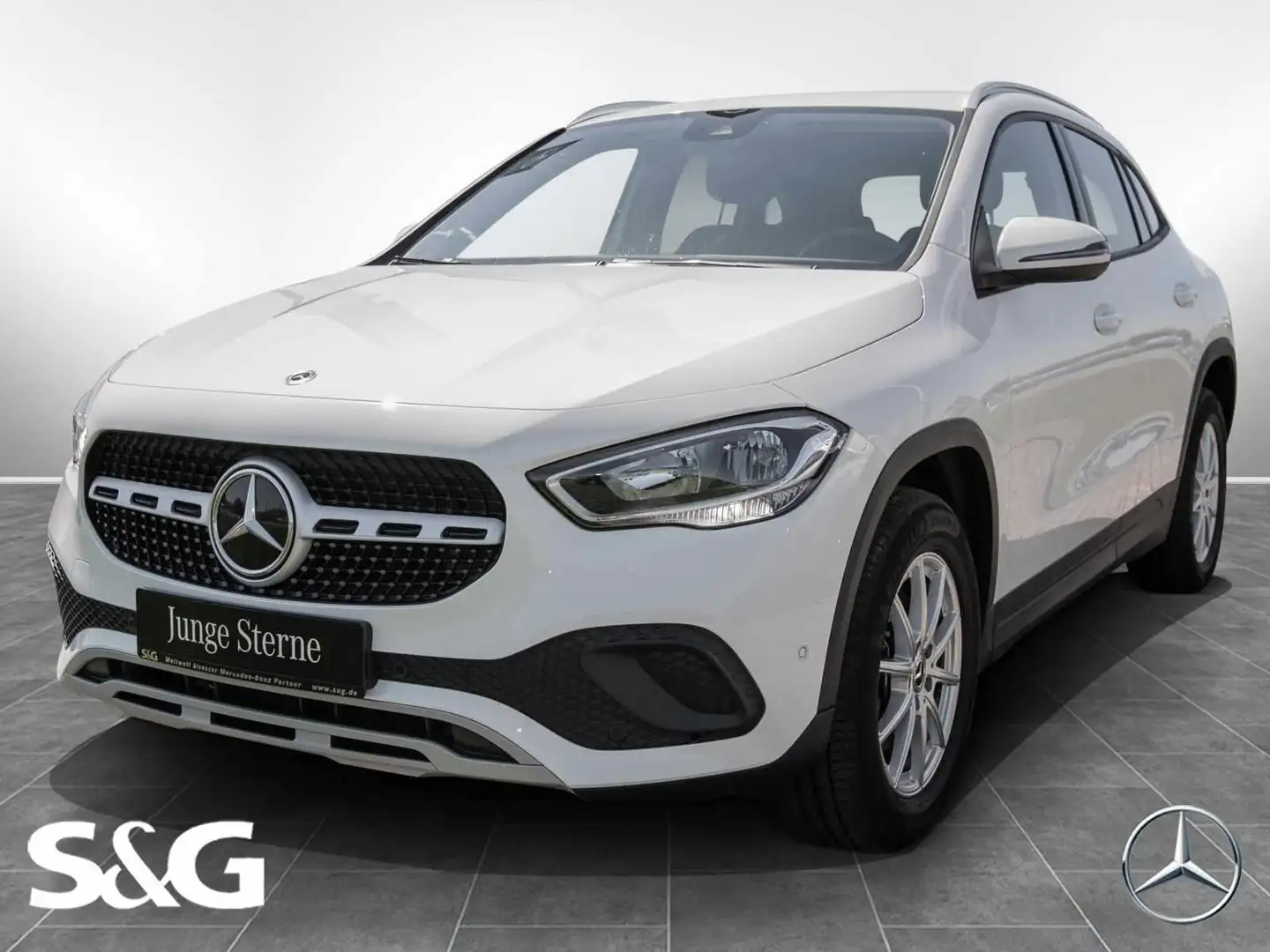 Mercedes-Benz GLA 200 Business+Parktronic+Spurhalte+Sitzhzg Blanc - 1