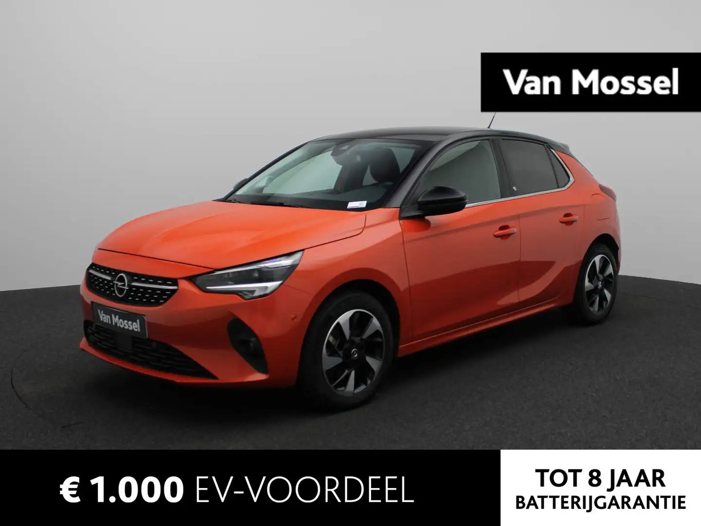Opel Corsa-e Elegance 50 kWh | Navi | ECC | PDC | LMV | LED | C Oranje - 1
