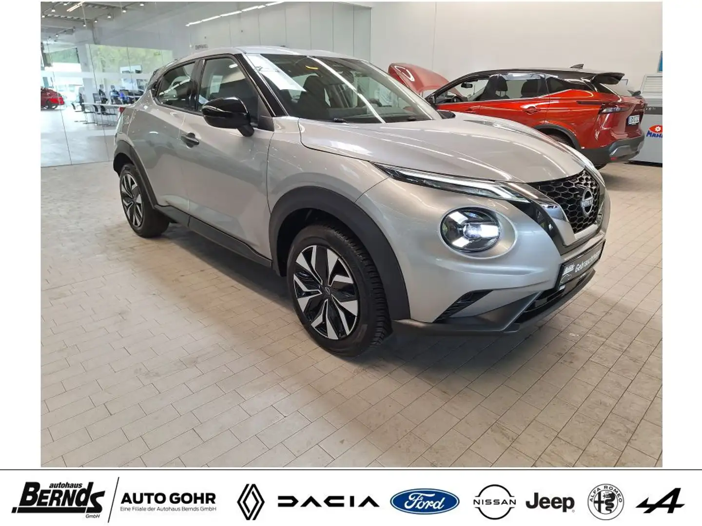 Nissan Juke 1.0 DIG-T Acenta NissanConnect NAVIG. Voll-LED Silber - 2