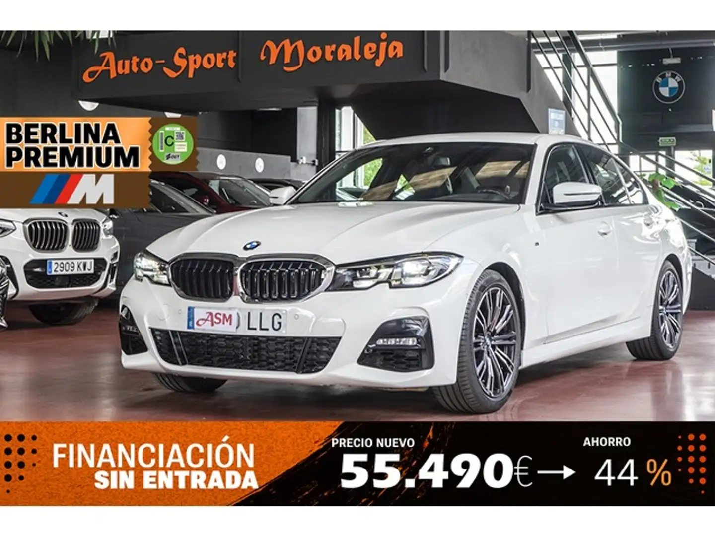 BMW 318 318dA Blanco - 1