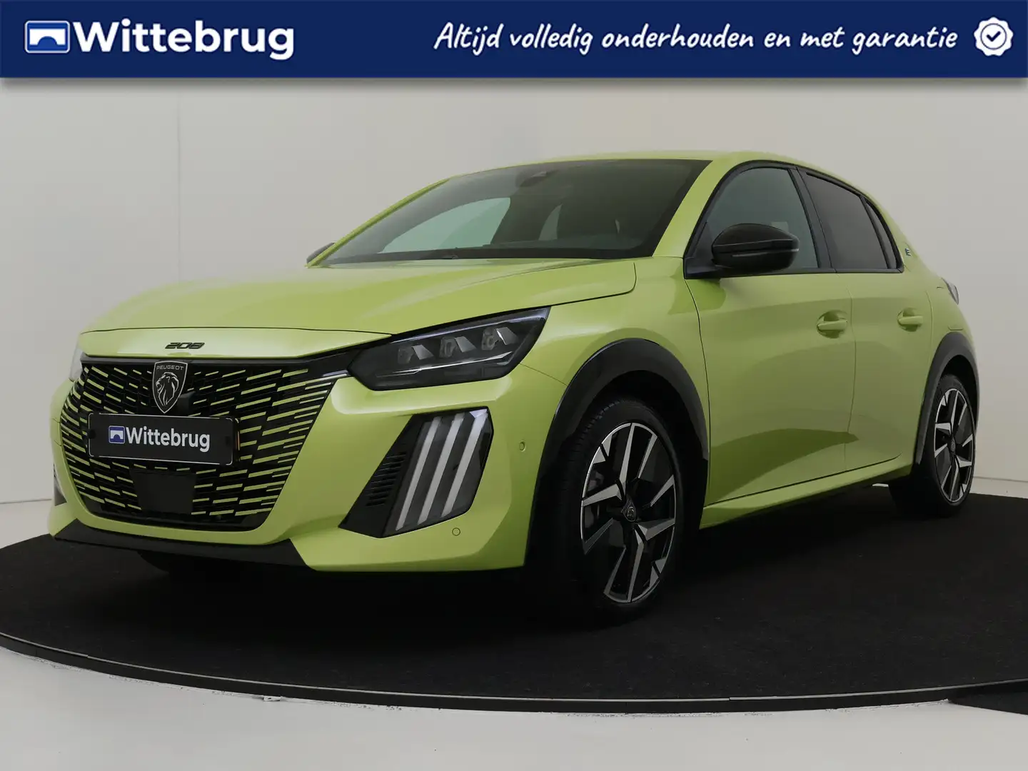 Peugeot e-208 EV GT 51 kWh | Warmtepomp | Camera | Navigatie Geel - 1