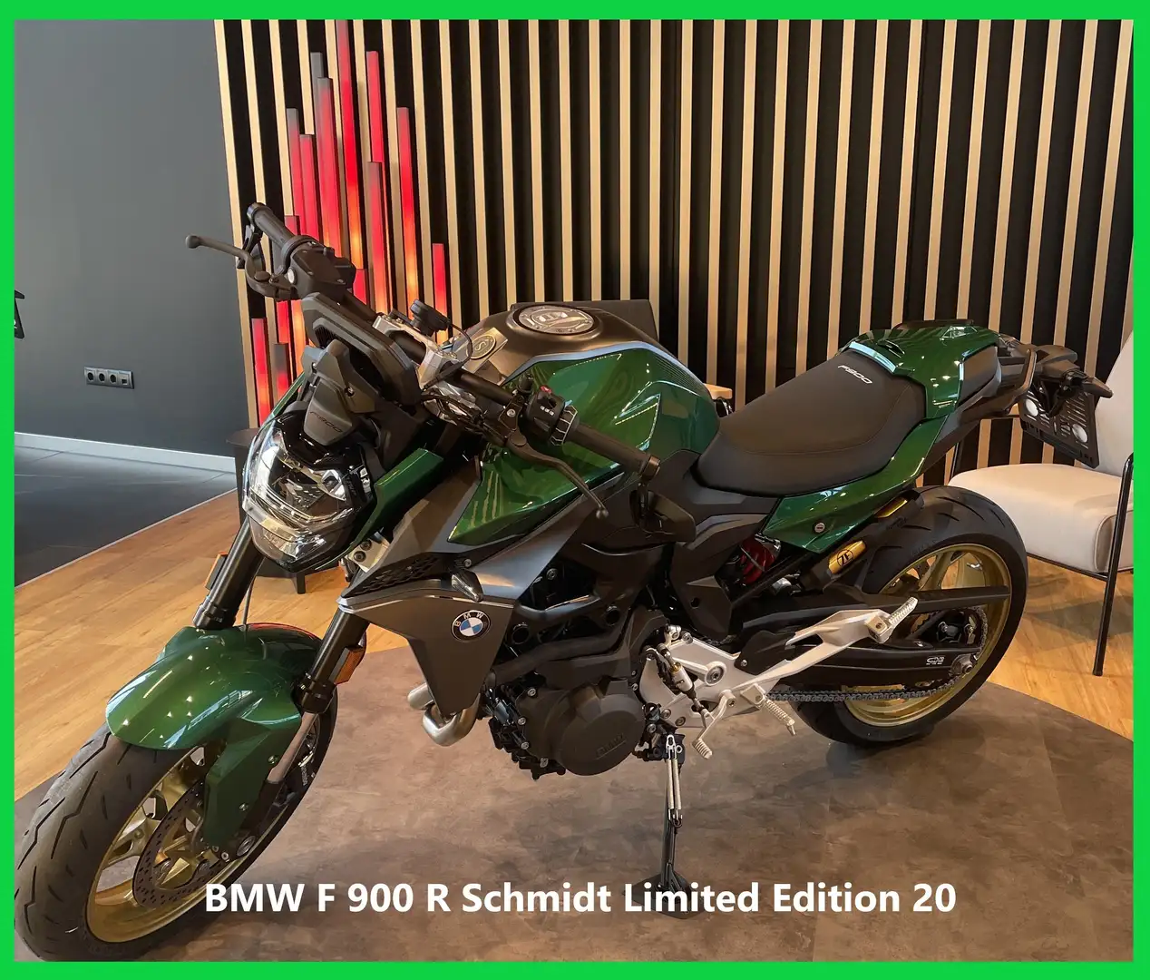 BMW F 900 R Schmidt Limited Edition 20 Grün - 1
